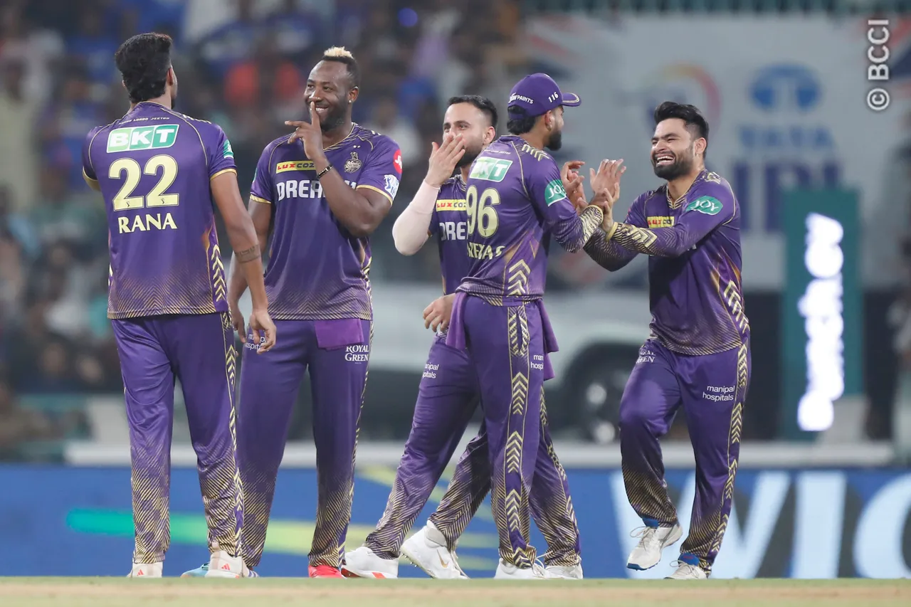IPL 2024 | Twitter reacts to Caribbean stars dwarfing Super Giants to solidify KKR's playoff berth
